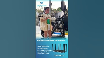 500KM Fixed-Wing Drone Range? This WiFi 6 Router Is a Data Jet Engine ✈️📡