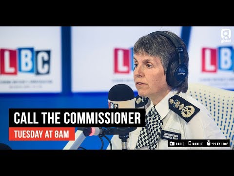 Met Police Commissioner Cressida Dick Grilled By Listeners