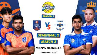 WPBL S1 Semi Finals | Mumbai Pickle Power VS Pune United | Men’s Doubles