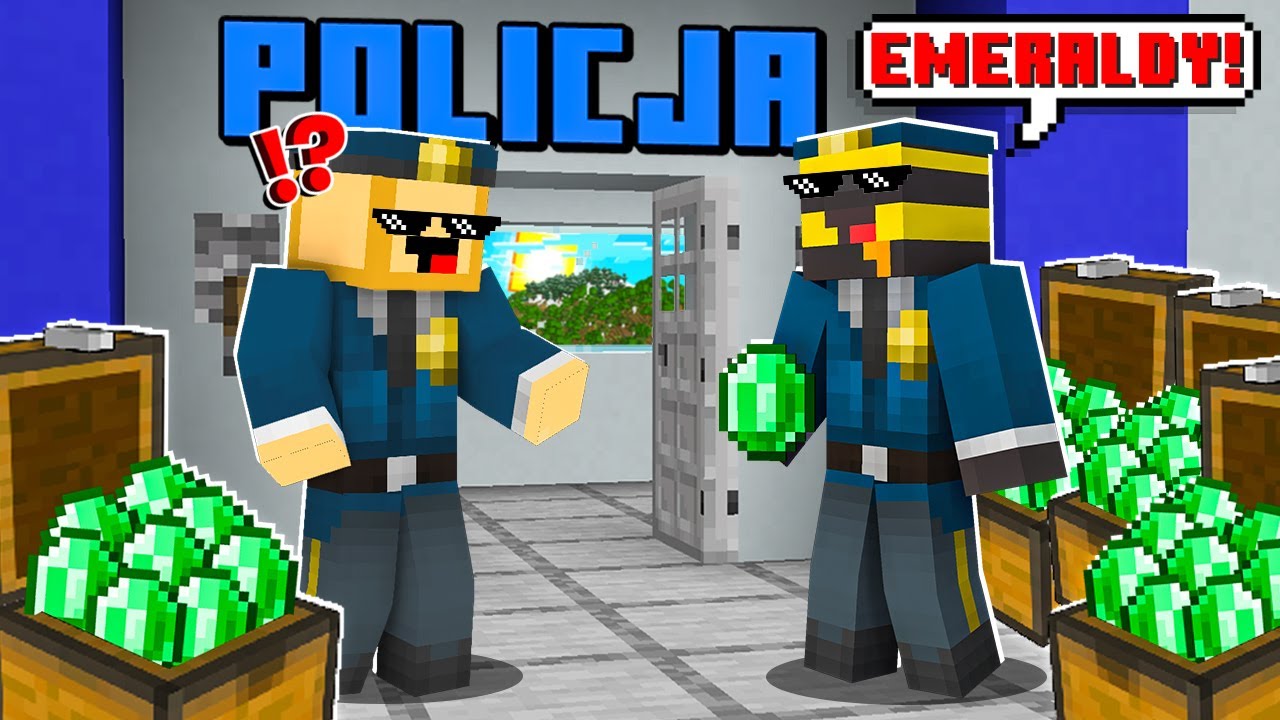 Kupiłem STRÓJ POLICJANTA w Minecraft!