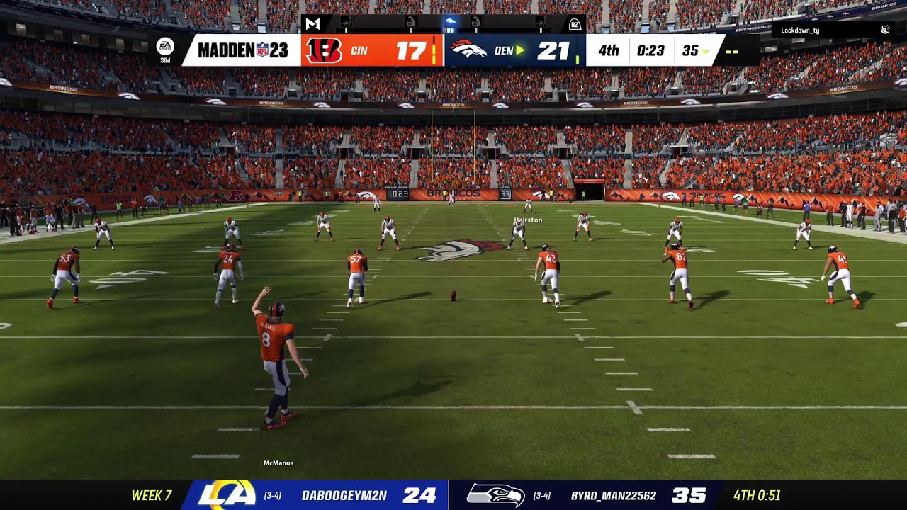 Bengals vs Broncos YouTube