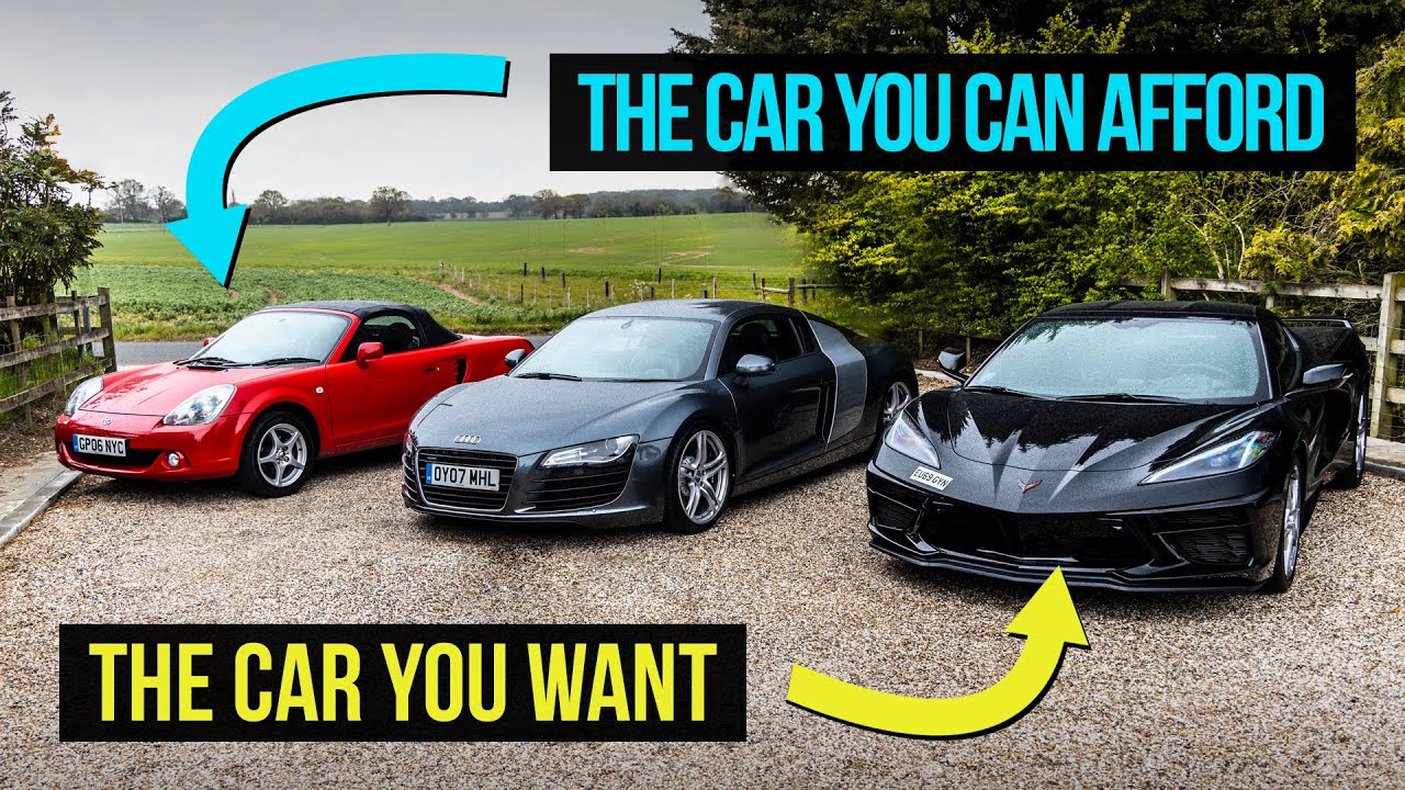 £2000 MR2 Vs £35,000 R8 Vs £100,000 Stingray C8