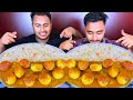 Spicy Egg Potato Curry with Fried Rice Eating Challenge || Bangladeshi Food Challenge