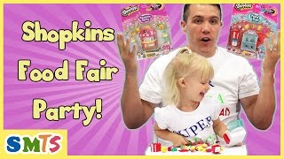 Shopkins Food Fair & Fashion Spree UNBOXING & REVIEW! | Season 5 Kids Toys Collectibles Girls