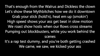 Ghostbusters Vs Mythbusters Epic Rap Battles Of History Lyrics