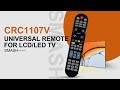 Universal TV Remote For All Brand CRC1107V