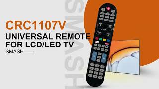 Universal TV Remote for All Brand CRC1107V