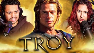 TROY (2004) DIRECTOR'S CUT MOVIE REACTION  WHO DO WE ROOT FOR!?  First Time Watching  Review