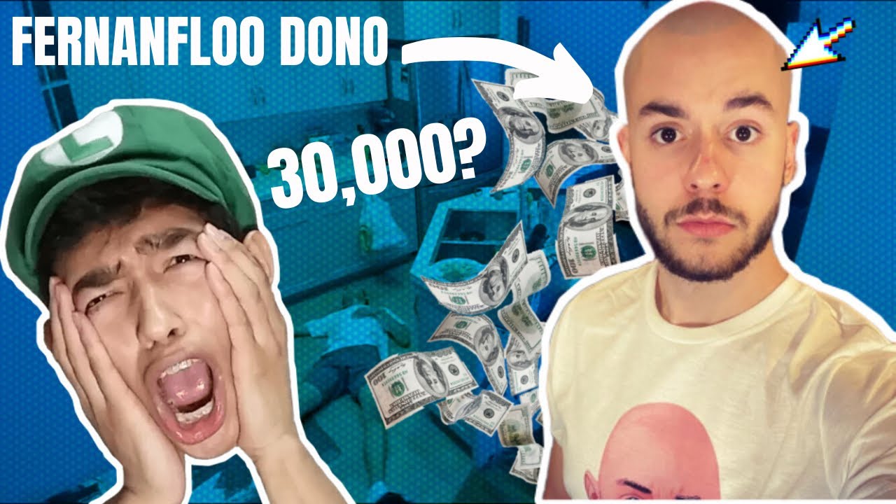 FERNANFLOO PUJA 30.000 €💸 EN LA SUBASTA DEL PELO DE THEGREFG 😰SE LE VA ...