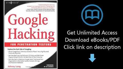 Google Hacking for Penetration Testers, Volume 1