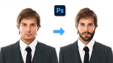 How to create facial hair in photoshop | facial beard in photoshop | photoshop tutorial