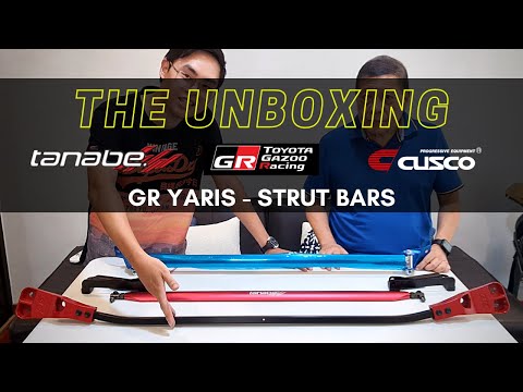 GR Yaris Strut Bar Showdown (Cusco, Tanabe, TRD/Gazoo Racing) - (The Unboxing Ep. 2)