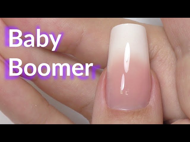 💓Baby Boomer💓 #babyboomer #babyboomernails #nails #nail #whitenails  #glitter #glitternails #glitternailsdesign #naildesign #nailsi... |  Instagram