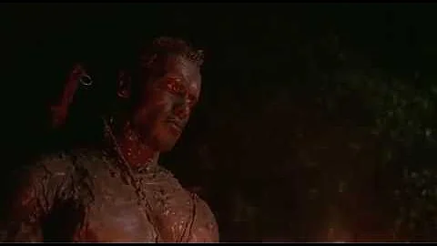 Predator 1987 Arnold Schwarzenegger Battle Scream   2K RESOLUTION