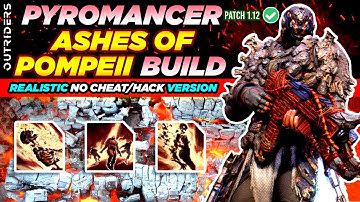 Outriders Best Pyromancer Build Anomaly Power Ash Blast Speed Run Solo and Group  Patch 1.12