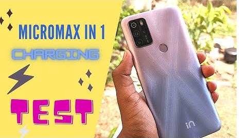 Micromax In 1 Charging Test . First time charge . Heating 🔥🔥🔥?? #micromax #micromaxin1
