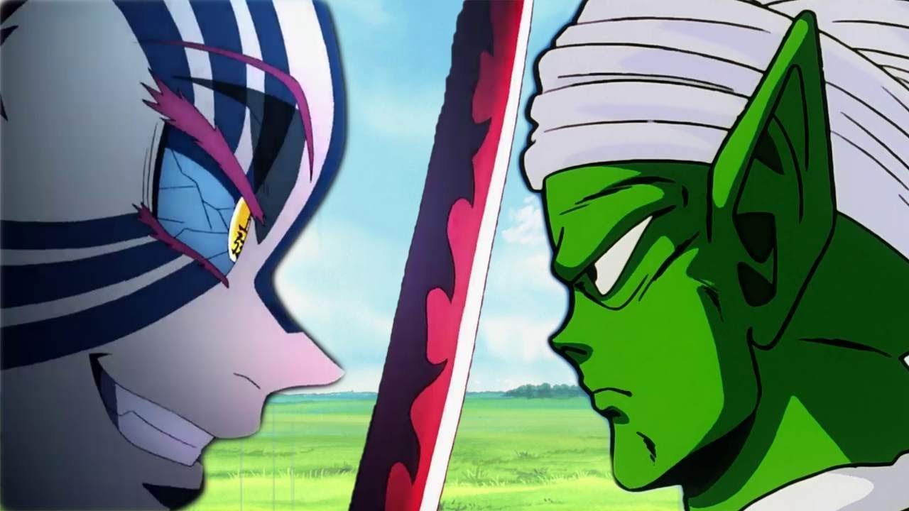 猗窩座vsピッコロ【ドラゴンボール×鬼滅の刃】 - YouTube