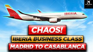 Iberia - Fly Business Class on a Small Jet - Our Experience on Iberia’s Madrid to Casablanca Flight!