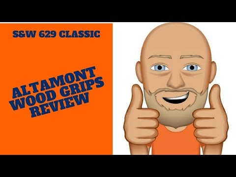Altamont Wood Grips on Smith & Wesson 629 Classic