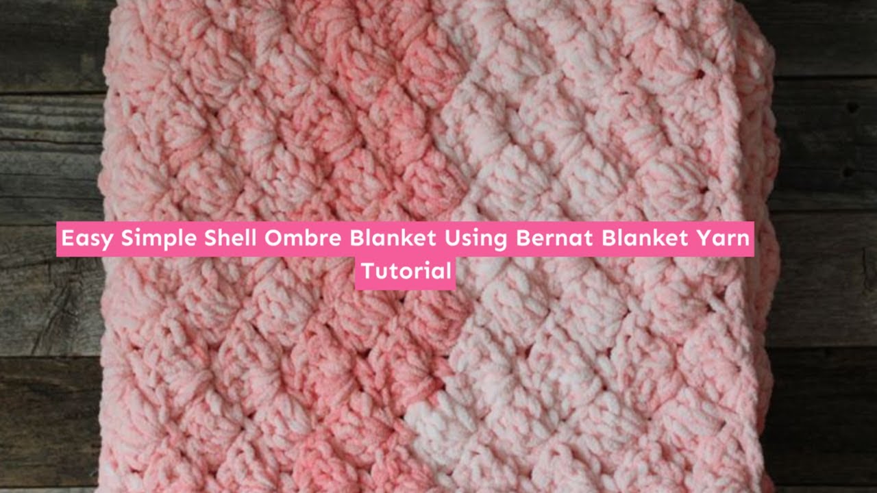 Детское одеяло Bernat, пряжа для вязания крючком, узор 