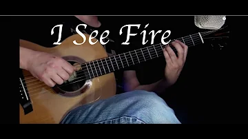 Kelly Valleau - I See Fire (Ed Sheeran) - Fingerstyle Guitar