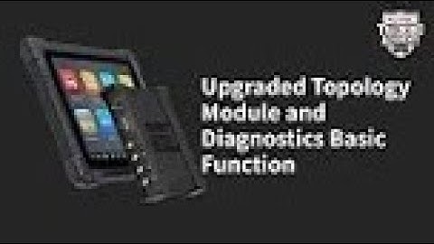 (4/5) Autel MaxiSys Ultra: Upgraded Topology Module and Diagnostics Basic Function