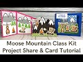 Moose Mountain | Project Share & Card Tutorial | Z-Fold Card | Shadow Box Card | The Stamps of Life