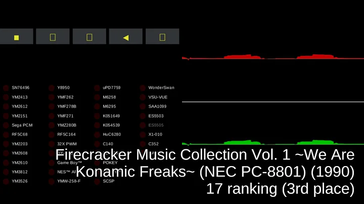 Firecracker Music Collection Vol. 1 (NEC PC-8801) - track 17 ranking (3rd place)