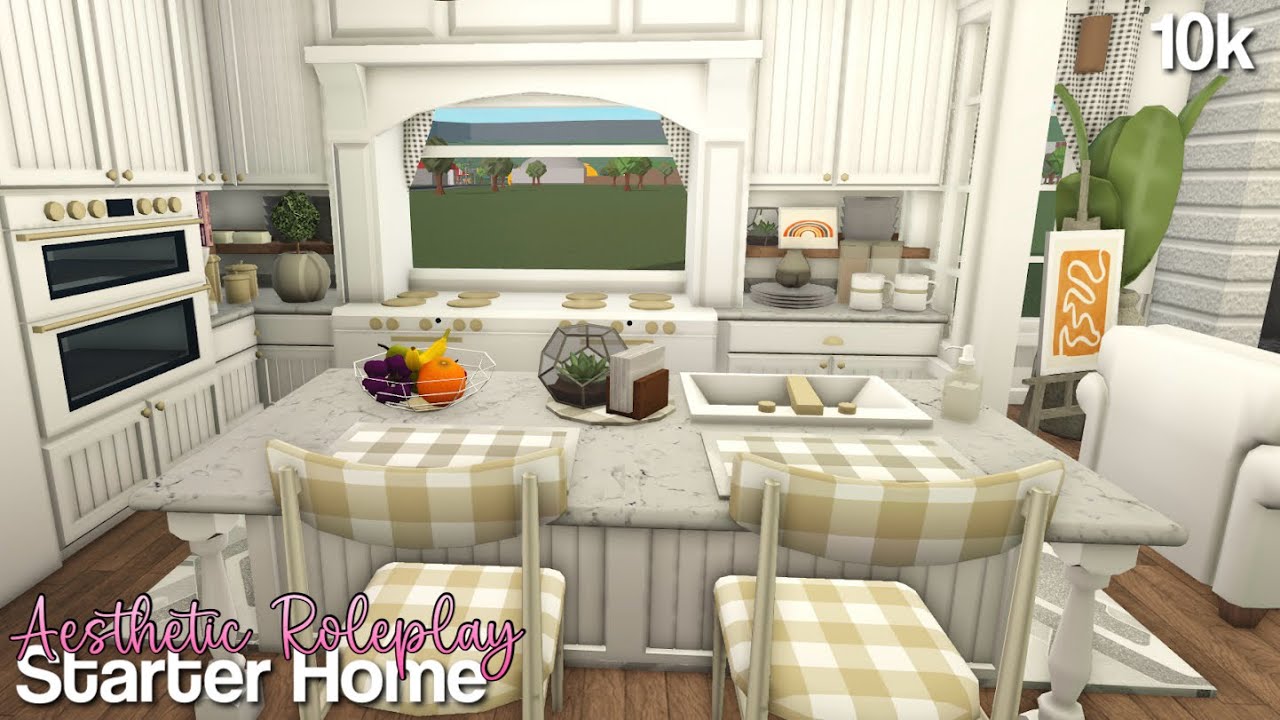Bloxburg : 10k No Gamepass Family Roleplay Starter Home| No Large Plot ...