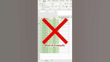 CEILING MATH Function in Excel - Excel Tip #29 - #shorts