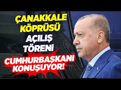 18 Mart Çanakkale Köprüsü Açılış Töreni! Cumhurbaşkanı Erdoğan Canlı Yayında Konuşuyor! | KRT Haber