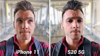 Samsung Galaxy S20 5G vs iPhone 11 Camera Comparison Test!