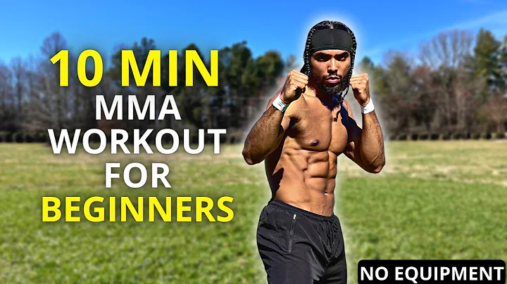 10 Min MMA Workout For Beginners | EASY Combat Moves