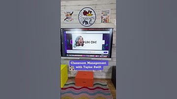 He uses Taylor Swift to keep his class quiet!