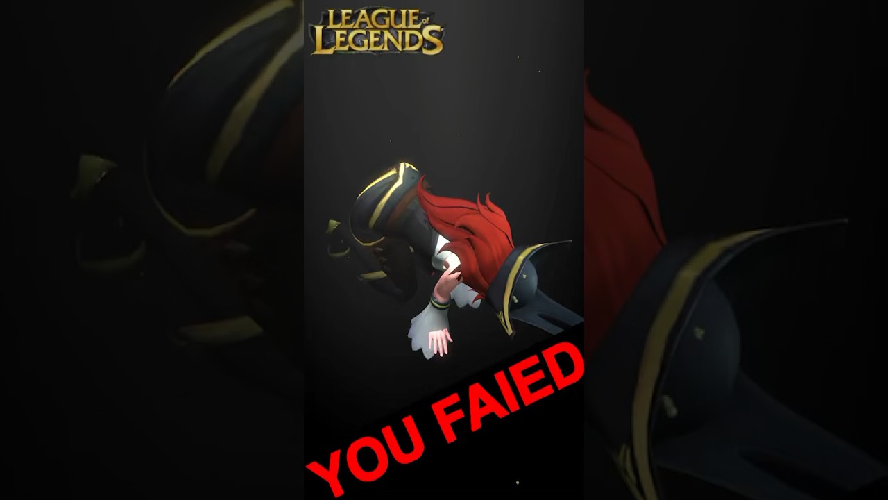 LEAGUE OF LEGENDS | Miss Fortune ultimate fail