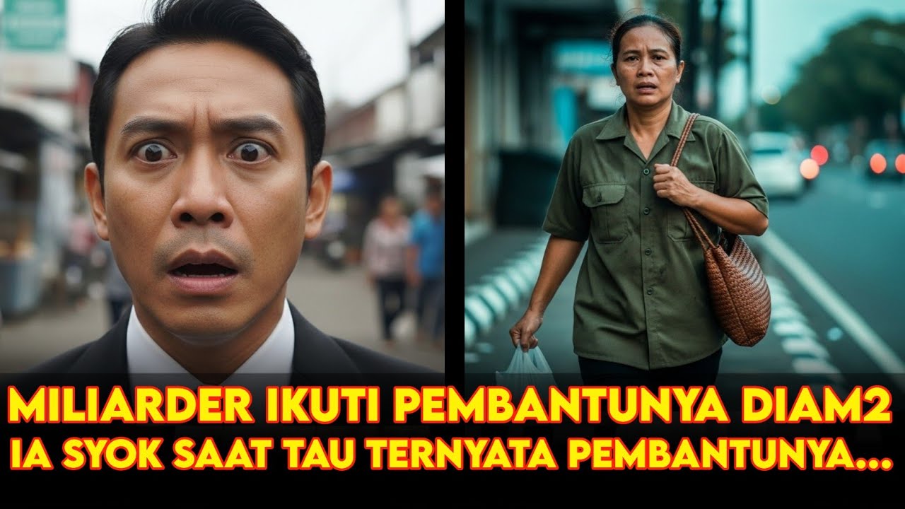 SEORANG MILIARDER MENGIKUTI PEMBANTUNYA DIAM-DIAM... TAPI APA YANG DIA TEMUKAN SANGAT MENGEJUTKAN!
