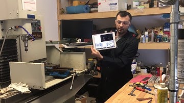 Tormach Pathpilot on iPad, romote control, touch screen