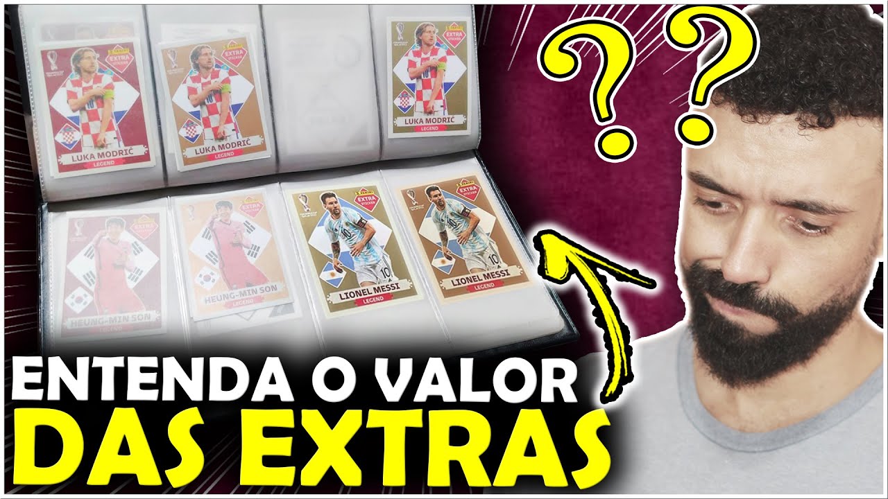 FIGURINHAS EXTRAS: Quantas são? Quanto custa? Quais os jogadores? Saiba  tudo sobre as figurinhas extras do Álbum da Copa 2022