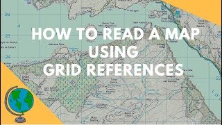 How to read Maps  Grid References (Geography Skills)