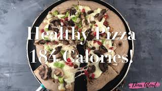 Healthy Pizza ? 184 Calories, بيتزا صحية ١٨٤ كالوري فقط