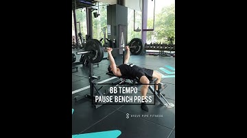 BB Tempo Pause Bench Press