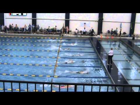 Boys 100 Free Consolation FINAL - Lake Erie Sr. Championships 2014