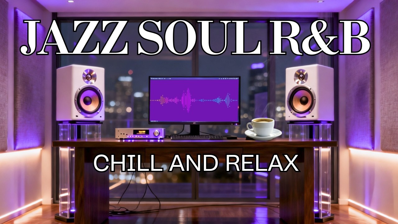 Smooth Jazz x R&B Night Session 🎧 Cozy Luxury Lounge Ambience