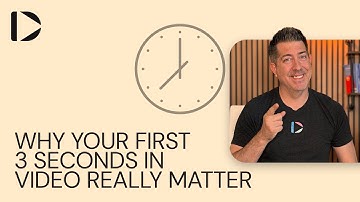 Why Your First 3 Seconds in Video Really Matter