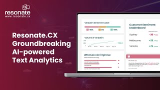 AI-Powered Text Analytics for Customer Experience Management | Resonate.CX