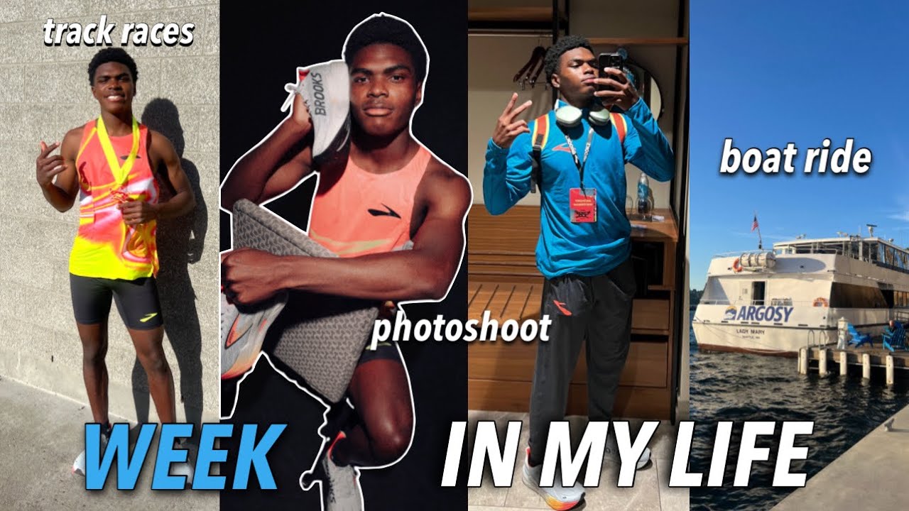 НЕДЕЛЯ ИЗ МОЕЙ ЖИЗНИ: соревнования по лёгкой атлетике Brooks PR + New Balance Nationals и многое ...