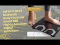 INEVIFIT EROS Bluetooth Body Fat Scale Smart BMI Highly Accurate Digital Bathroom Body Composition.