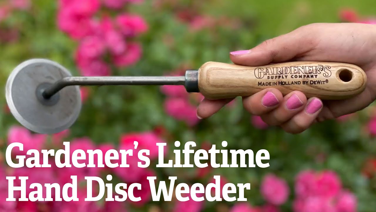 Gardener's Lifetime Hand Disc Weeder YouTube