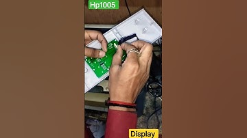 #shortsvideo Hp LaserJet 1005 display change #video