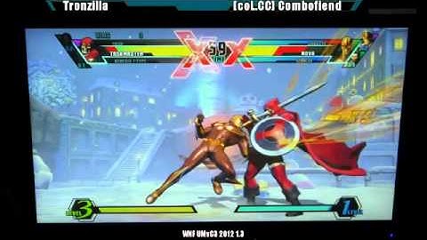 WNF UMvC3 2012 1.3 Tronzilla vs  [coL.CC] Combofiend